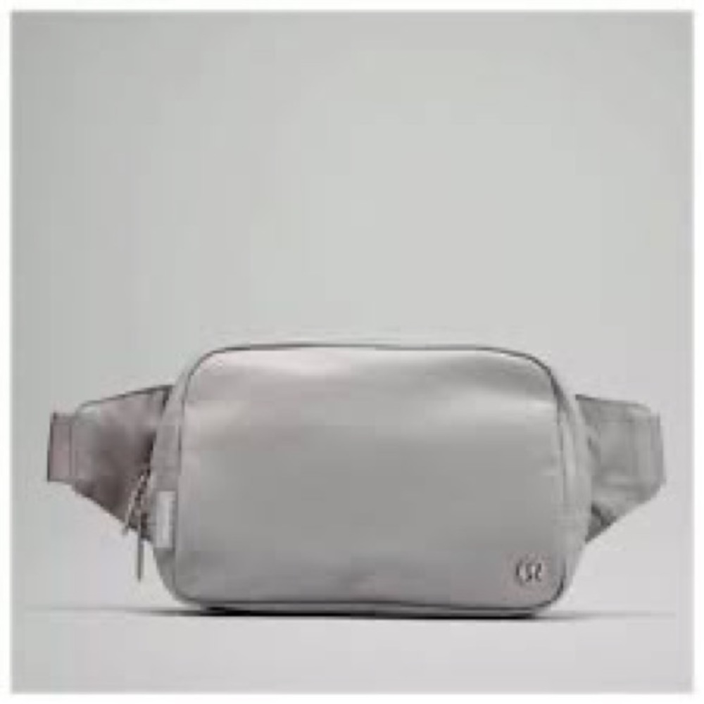Large Silver Lululemon Everywhere Belt Bag